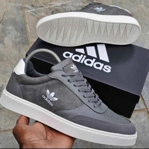 Adidas Grey Casual Sneakers for Men
